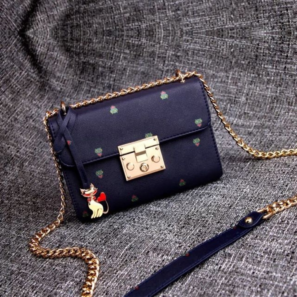 Idea Win Korean Design Bag With Push Lock Closure